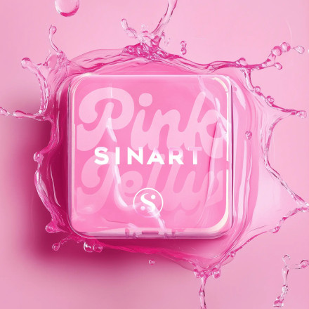 Sinart Silicone Curlers Pink Jelly for eyelash curling