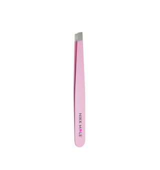 Eyebrow tweezers Nikk Mole classic (pink)