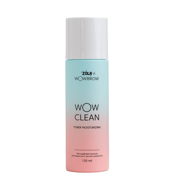 ZOLA x WowBrow WOW Clean Toner Moisturizing, 120 ml