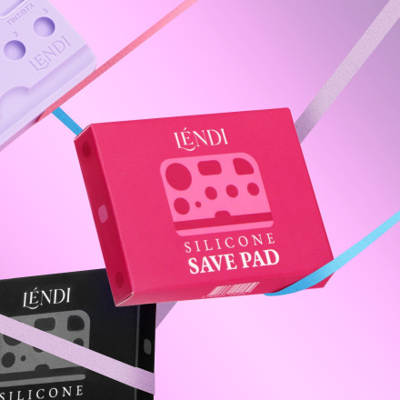 Silicone palette of lamimaker Lendi (raspberry)