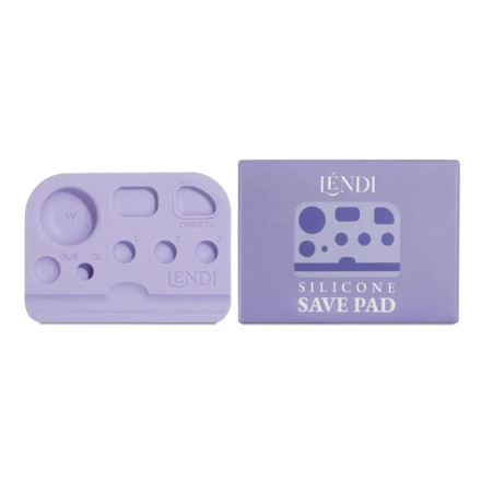 Silicone palette of lamimaker Lendi (purple)