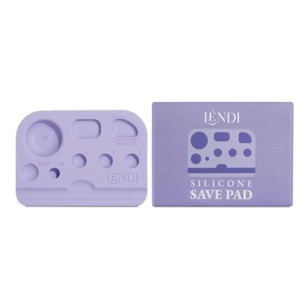 Silicone palette of lamimaker Lendi (purple)