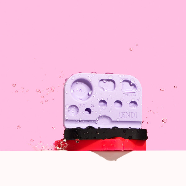 Silicone palette of lamimaker Lendi (purple)