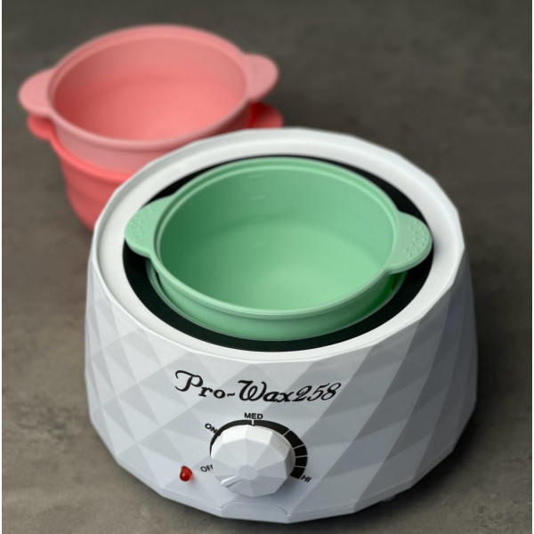 Silicone bowl for wax melter, 400 ml (mint)