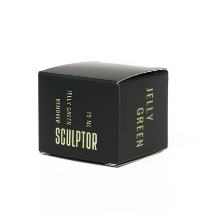 Remover SCULPTOR JELLY GREEN, 15 ml