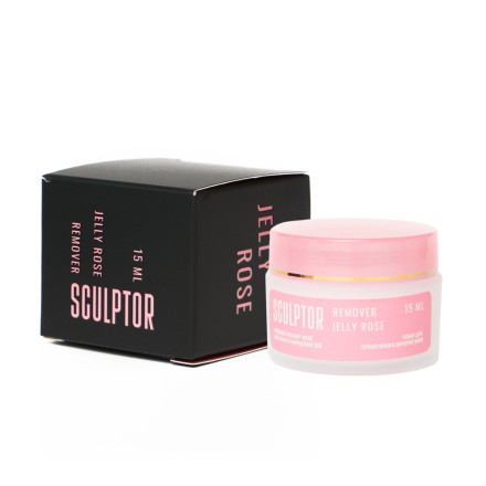 Remover SCULPTOR JELLY ROSE, 15 ml