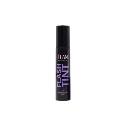 Direct eyebrow tinting system ELAN FLASH TINT 12 Black Truffle, 10 ml