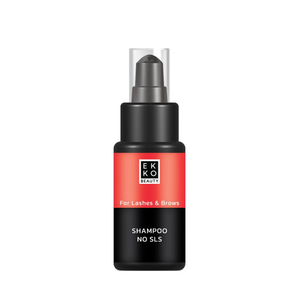 Шампунь для бровей и ресниц Ekko Beauty Shampoo No SLS, 50 мл