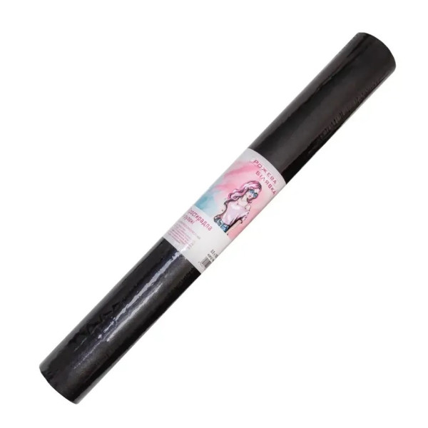 Pink Bilyavka sheets 0.8x100 m from spunbond (1 roll), black