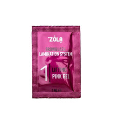 ZOLA Color Lab саше 01 Lifting Pink Gel, 1 мл