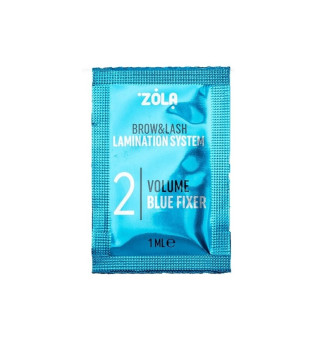 ZOLA Color Lab саше 02 Volume Blue Fixer, 1 мл