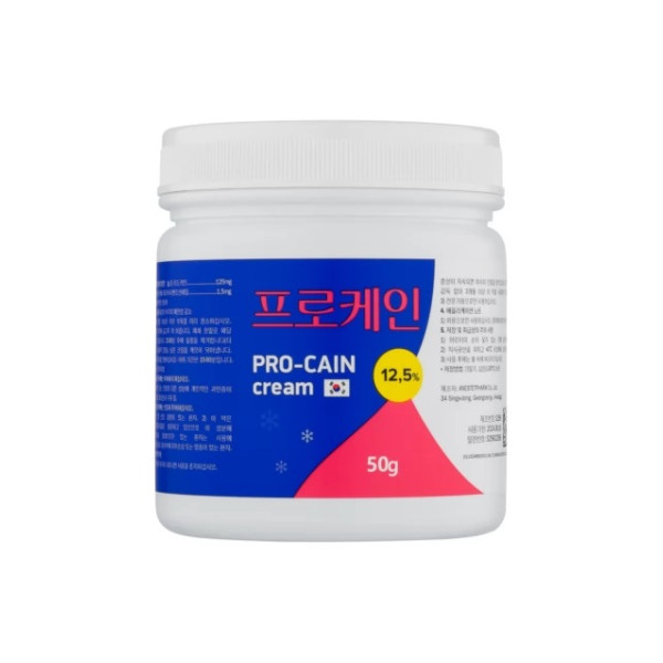 Krem znieczulający PRO-CAIN 12,5%/słoik, 50 g