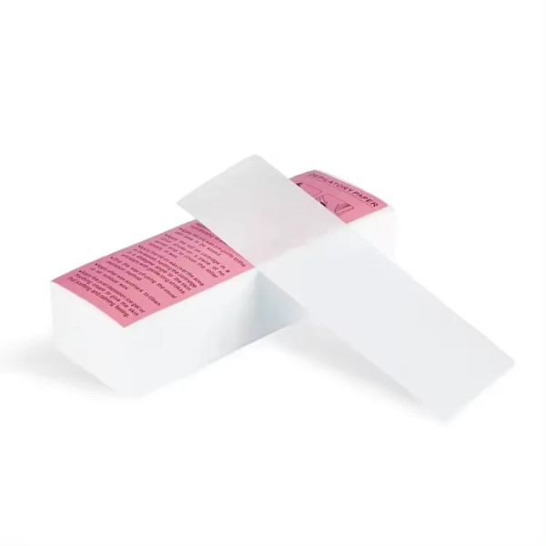 Papierki do depilacji, białe, 100 szt