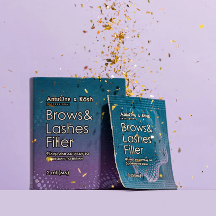 Филлер для ухода за бровями и ресницами, Brows & Lashes Filler AntuOne & Kosh, 1 шт