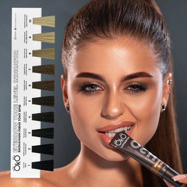 Визначник рівня тону брів OKO Lash&Brow