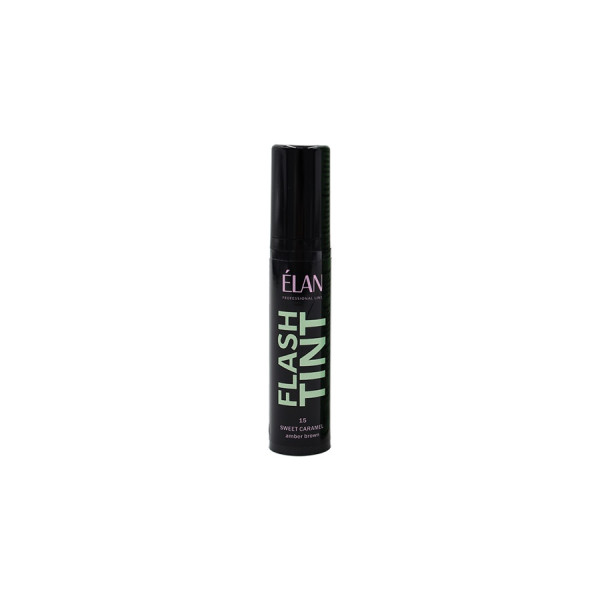 Система прямого фарбування брів ELAN FLASH TINT 15 Sweet Caramel (amber brown), 10 мл