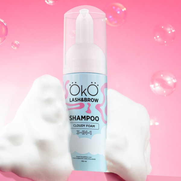 Шампунь-пена 3в1 OKO Shampoo Cloudy Foam, 150 мл
