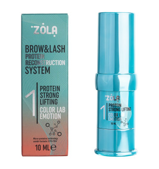 Состав для ламинирования ZOLA EMOTION COLOR LAB 01 PROTEIN STRONG LIFTING, 10 мл