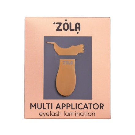 Multifunctional applicator metal - Gold ZOLA