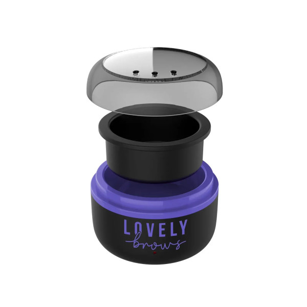 Lovely Brows Mini USB Wax Heater Set Purple