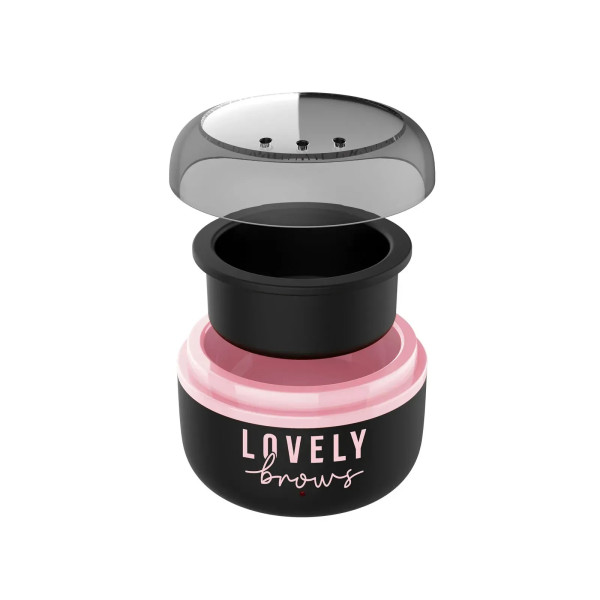 Lovely Brows Mini USB Wax Heater Set Pink