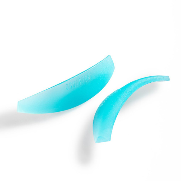 Set of lash lifting shields SCULPTOR OPEN LOOK 2.0, 4 pairs, MIX, Aqua