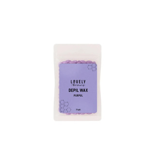 Fioletowy wosk do depilacji Lovely Brows, 25 g