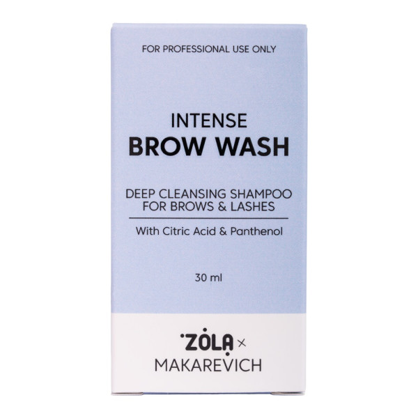 ZOLA x Makarevich Deep Cleansing Shampoo for Brows & Lashes Intense Brow Wash, 30 ml
