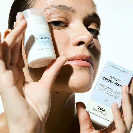 ZOLA x Makarevich Deep Cleansing Shampoo for Brows & Lashes Intense Brow Wash, 30 ml