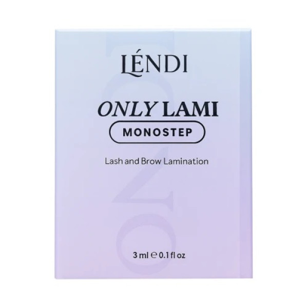 Состав для ламинирования ресниц и бровей Lendi MONOSTEP OnlyLami, 3 мл