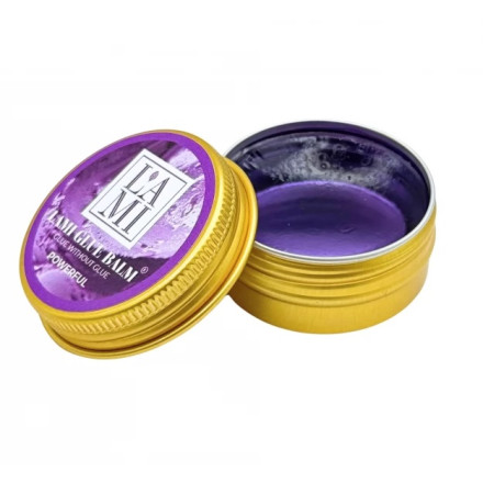 Glue for eyelash lamination "Without glue" Lami Lashes POWERFUL (purple, grape), 5 ml