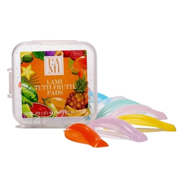 Набор валиков для ламинирования ресниц Lami Lashes Lami Tutti Frutti Pads 6 пар (XS, S, M, M1, L, XL)