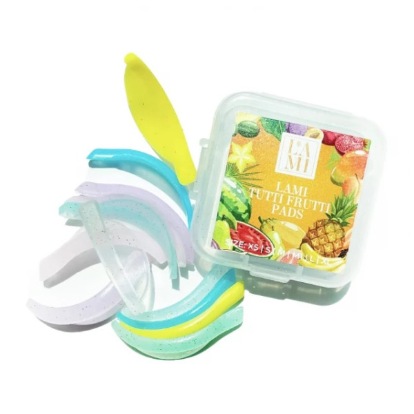 Набор валиков для ламинирования ресниц Lami Lashes Lami Tutti Frutti Pads 6 пар (XS, S, M, M1, L, XL)