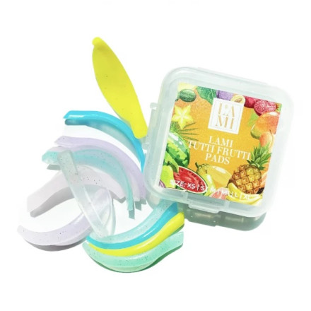 Набор валиков для ламинирования ресниц Lami Lashes Lami Tutti Frutti Pads 6 пар (XS, S, M, M1, L, XL)
