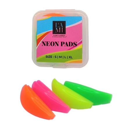 Lami Lashes NEON Pads 4 pairs (S, M, L, XL)