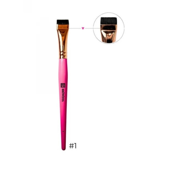 Кисть для бровей и ресниц Lami Lashes Lami Browista №1