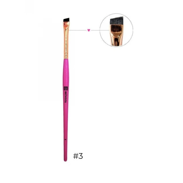 Кисть для бровей и ресниц Lami Lashes Lami Browista №3