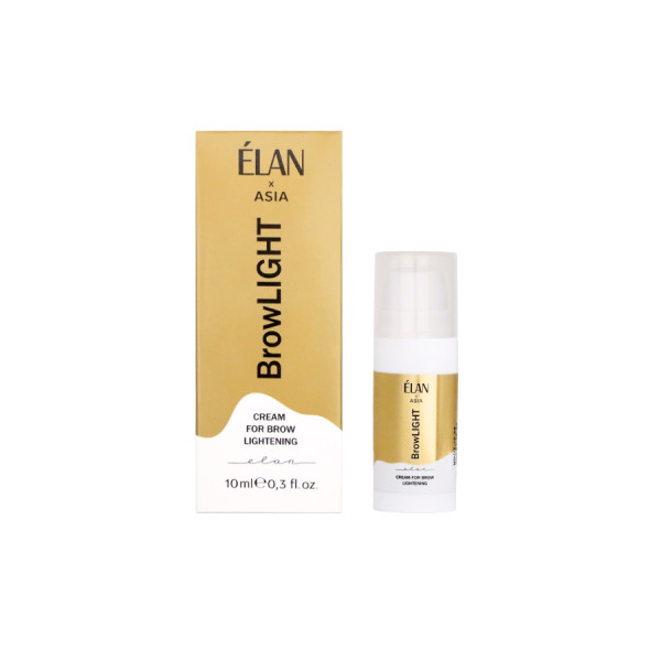 ELAN × ASIA BrowLIGHT Cream For Brow Lightening, 10 ml