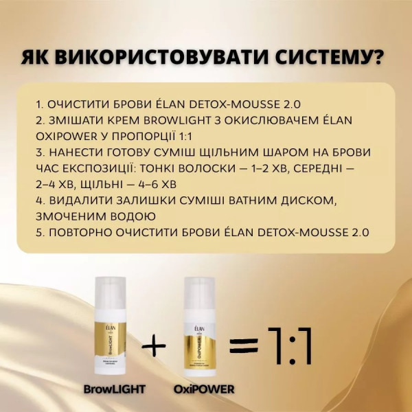 Универсальный окислитель для краски для бровей ELAN × ASIA OxiPOWER, 10 мл