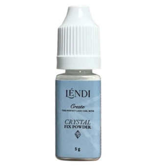 Lendi Crystal Fix Powder for eyelash lamination, 5 g