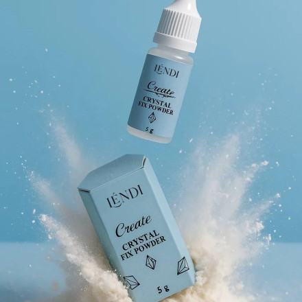 Пудра для ламинирования ресниц Lendi Crystal Fix Powder, 5 г