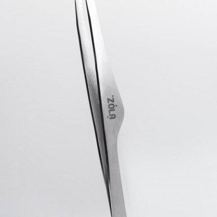 ZOLA Professional Eyebrow Tweezers Premium Series SILVER