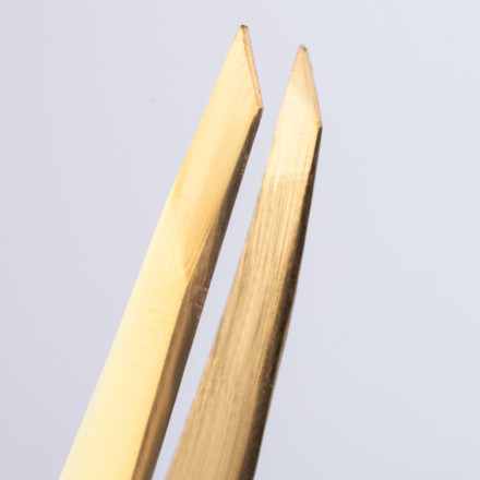 ZOLA Professional Eyebrow Tweezers Premium Series GOLD