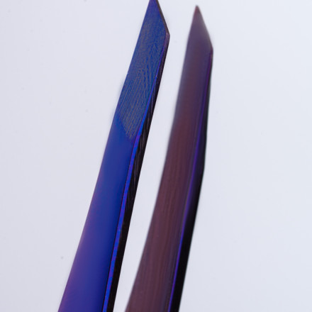 ZOLA Professional Eyebrow Tweezers Premium Series VIOLET