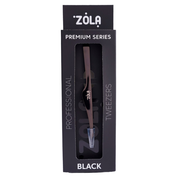 ZOLA Professional Eyebrow Tweezers Premium Series BLACK