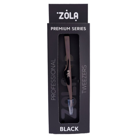 ZOLA Professional Eyebrow Tweezers Premium Series BLACK