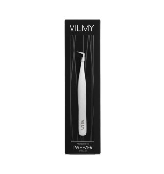 Professional Eyelash Extension Tweezers VILMY (boot-shaped) S-80