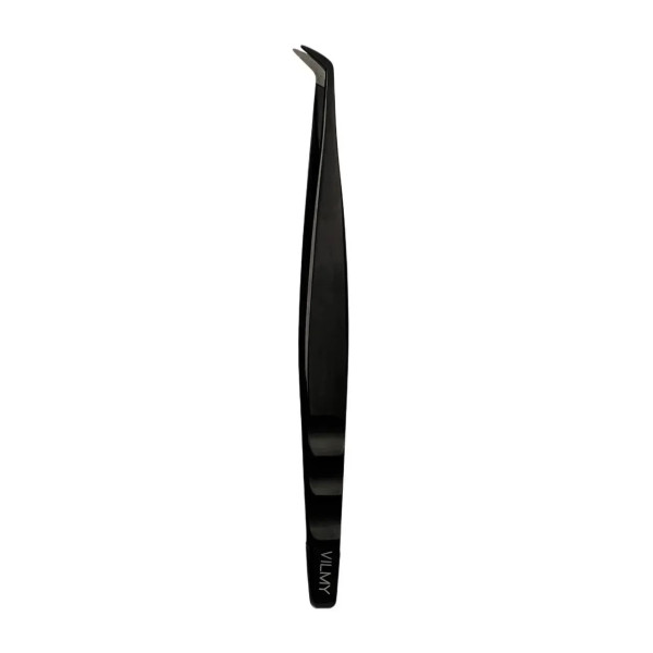 Professional Eyelash Extension Tweezers VILMY (boot-shaped) S-70 black