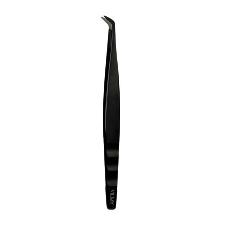 Professional Eyelash Extension Tweezers VILMY (boot-shaped) S-70 black