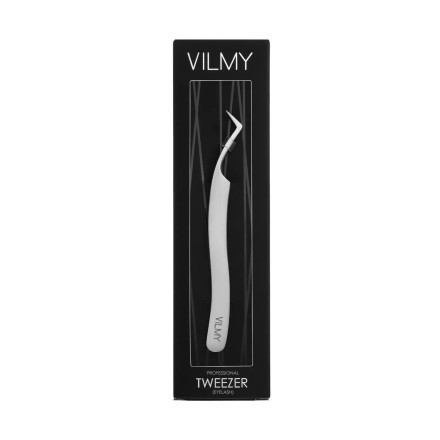 Professional Eyelash Extension Tweezers VILMY (chisel) T-40/2